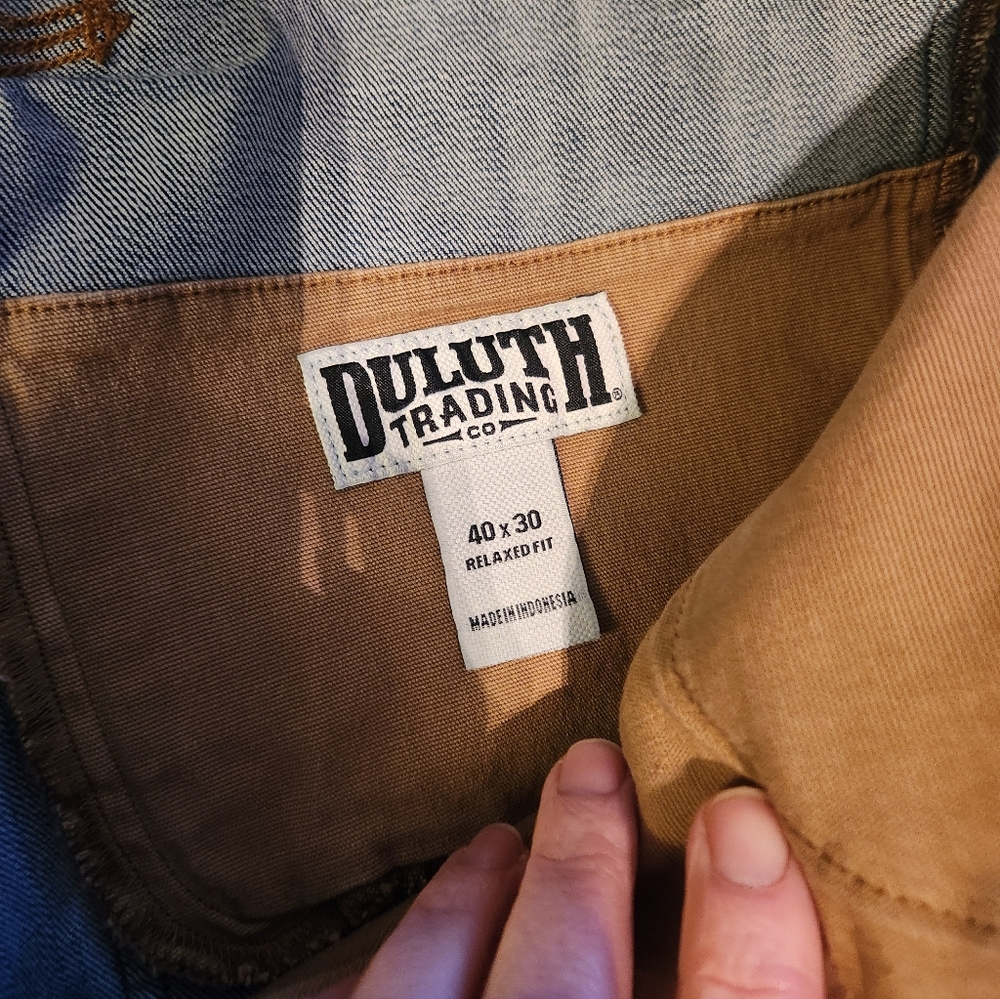 40x30 Duluth Mens Ballroom Double Flex Carpenter Jeans - Picture 7 of 13